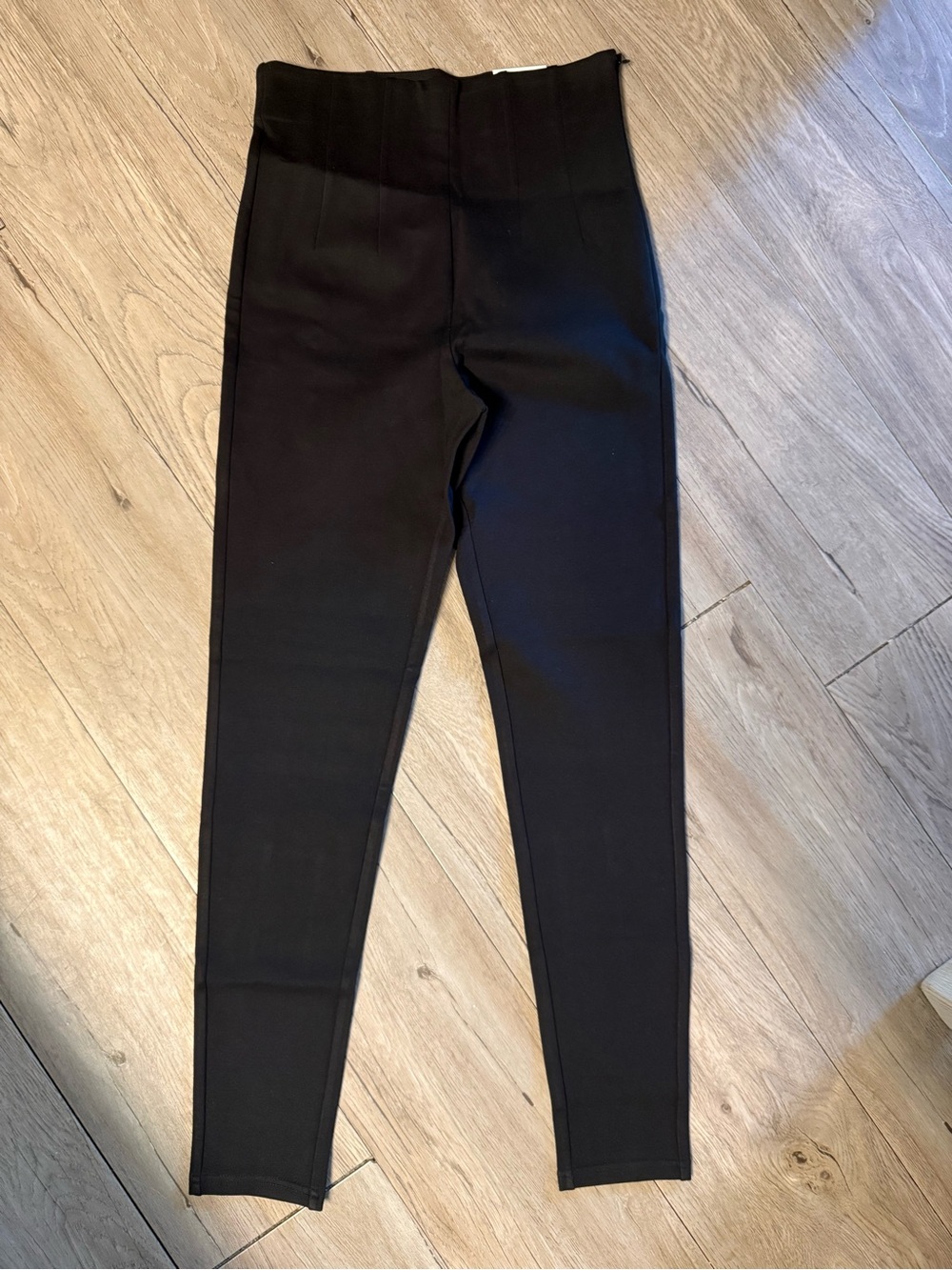 Zara Black High-Rise Kids Leggings